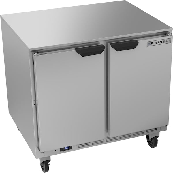 Undercounter Freezer, Two Section, 8.69 cu ft., 36" W,